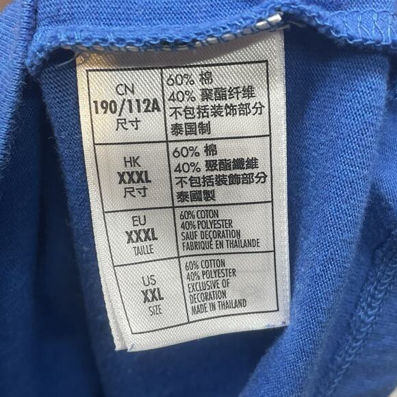 Disney Parks Shirt Mens XXL Blue 1971 Dwarfs Graphic Disney World Tee Authentic - Picture 5 of 9